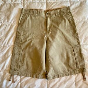 Eddie Bauer Khaki Cargo Shorts